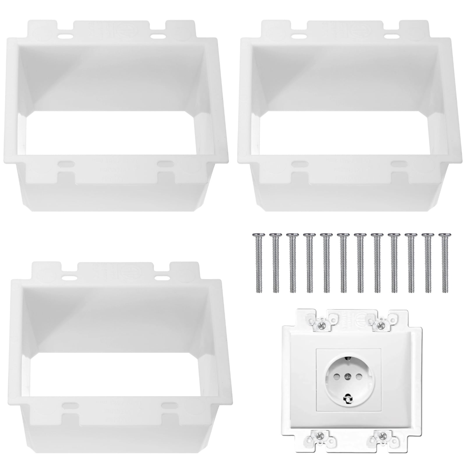 3 Pcs Electrical Box Extenders, BE2 Electrical Outlet Box Extenders ...