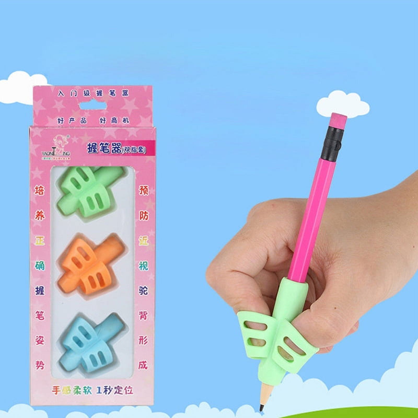 3 Pcs Ergonomic Training Pencil Holder Pencil Grips Children Writing