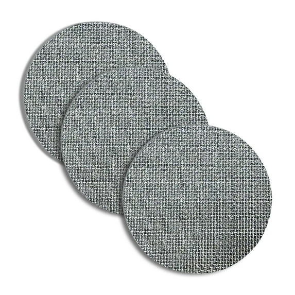 3 Pcs Espresso Puck Screen 51mm, Reusable Coffee Puck Screen, Stainless Steel Portafilter Screen, Coffee Filter Lower Shower Screen with 1.7mm Thickness 150μm Mesh