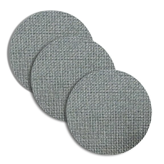 3 Pcs Espresso Puck Screen 53.5mm, Reusable Coffee Puck Screen, Stainless Steel Portafilter Screen, Coffee Filter Lower Shower Screen with 1.7mm Thickness 150m Mesh