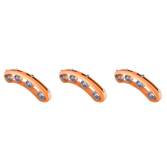 3 Pcs Finger Expander Spreader Equipment Instruments Tools Orange