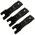 thumbnail image 1 of NICERIO 3Pcs Black Safety Flag Brackets Durable Triangular Flag Fixing Parts for Riding Equipment, 1 of 6