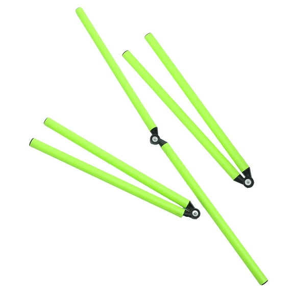 TABLZONE Soccer Training Equipment 3-Piece Set ABS Aluminum Alloy for Skill Improvement and Practice