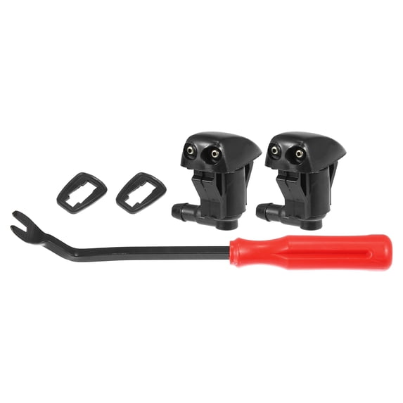 3 Pcs Front Windshield Wiper Washer Nozzle Spray Jet Kit 85381-30020 85381-12050 for Toyota Corolla 1992-1996
