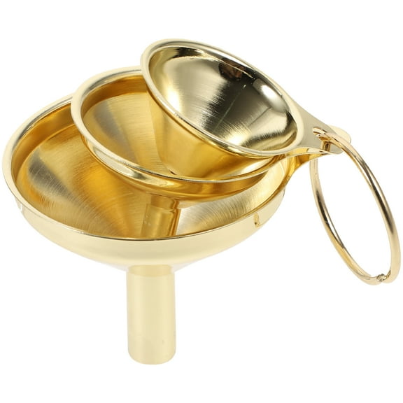 3 Pcs Funnel for Filling Bottles Wide Spout Small Big Mouth