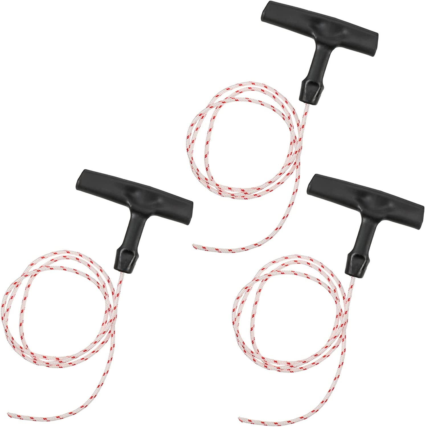 3 Pcs Garage Door Emergency Release Pull Cord with Handle 1 Meter Starter Rope and Grip Attic