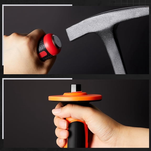 3 Pcs Geology Rock Pick Equipment Kit 32oz Rock Hammer 3lb 12" Concrete Flat Chisel Tool, 18" Pry Bar for Geological Research Exploration, Hounding, Gold Mining, Prospecting, Stone Breaking