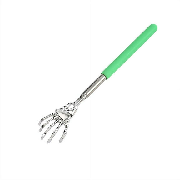 3 Pcs Ghost Hand Telescopic Stainless Steel Scratching Massager, Back Scratcher for Hard-to-Reach Itch Relief