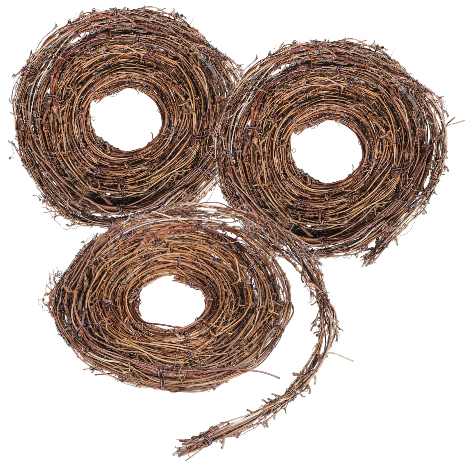 3 Pcs Grapevine Garland 14.4ft/4.4m DIY Crafts Natural Grapevine Twig ...