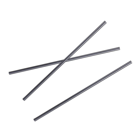 NIAIZEK Set of 3 Black Graphite Stirring Rods Electrolytic Carbon Laboratory Mixing Tools for Chemistry and Science Experiments