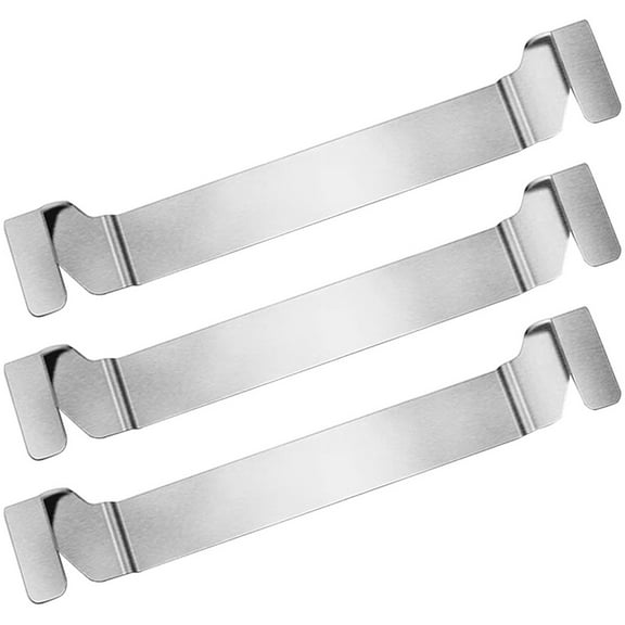 SOPOTUTU Griddle Tool Holder Stainless Steel Barbecue Baking Pan Tool Rack Silver 3pcs