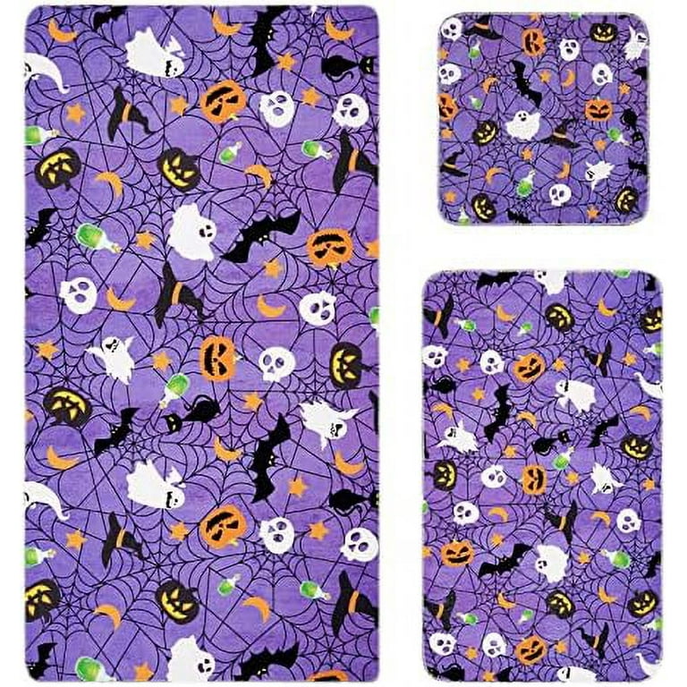 Halloween bath towel set hotsell