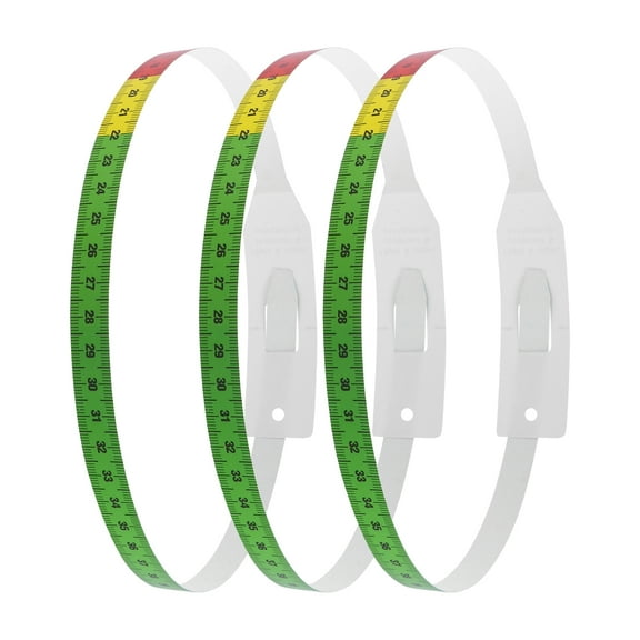 3 Pcs/ Tape Children's Head Measurement Translucent Measuring Portable