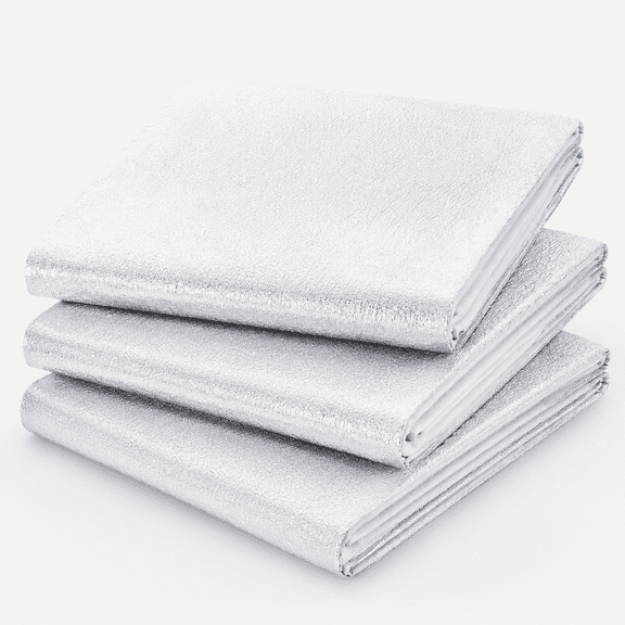 3 Pcs Heat Resistant Batting Insulating Thermal Lining Heat Reflective Fabric