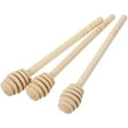 thumbnail image 1 of 3 Pcs Honey Wand Stirrer Honeycomb Jam Mixing Sticks Stirring Rods Take Mini Wooden, 1 of 6