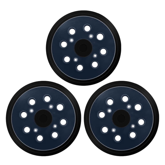 3 Pcs Hook & Loop Polishing Disc Teeth 5''/125mm 4 Eyes Sanding Pad for BO5041 M9202B Polishing