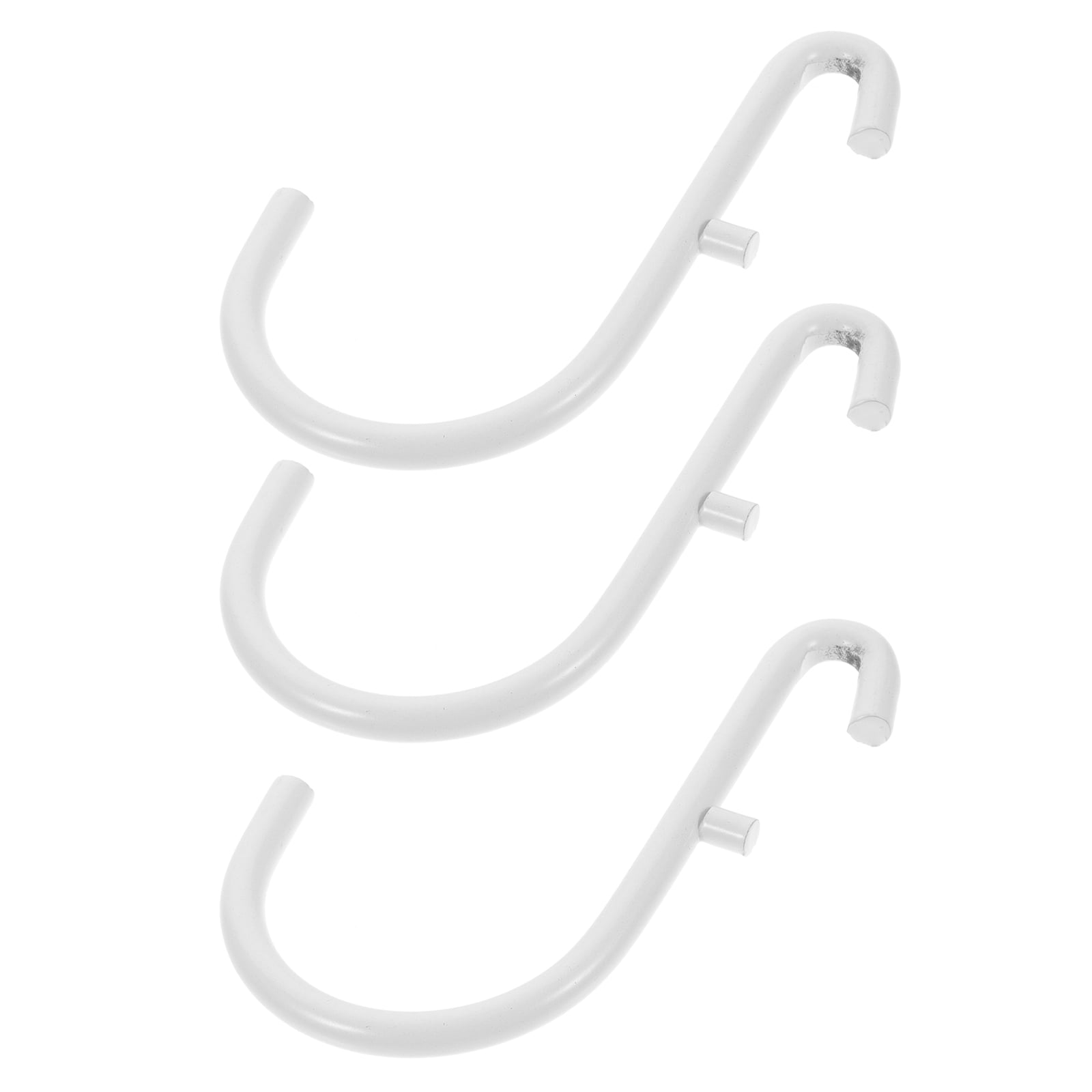 3 Pcs Hook Pegboard Tool Holders Pegboard Accessories Pegboard Paper Towel Holder Shelf White