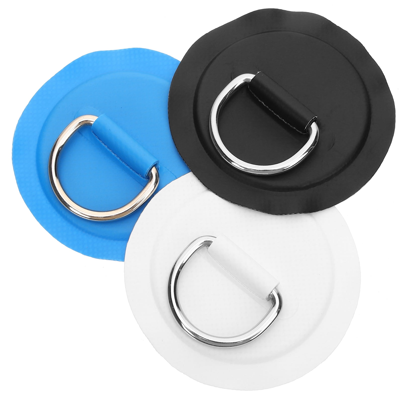 3 Pcs Inflatable Boat Rope Buckle Snaps Kayak Bungee Ring Patches Canoe