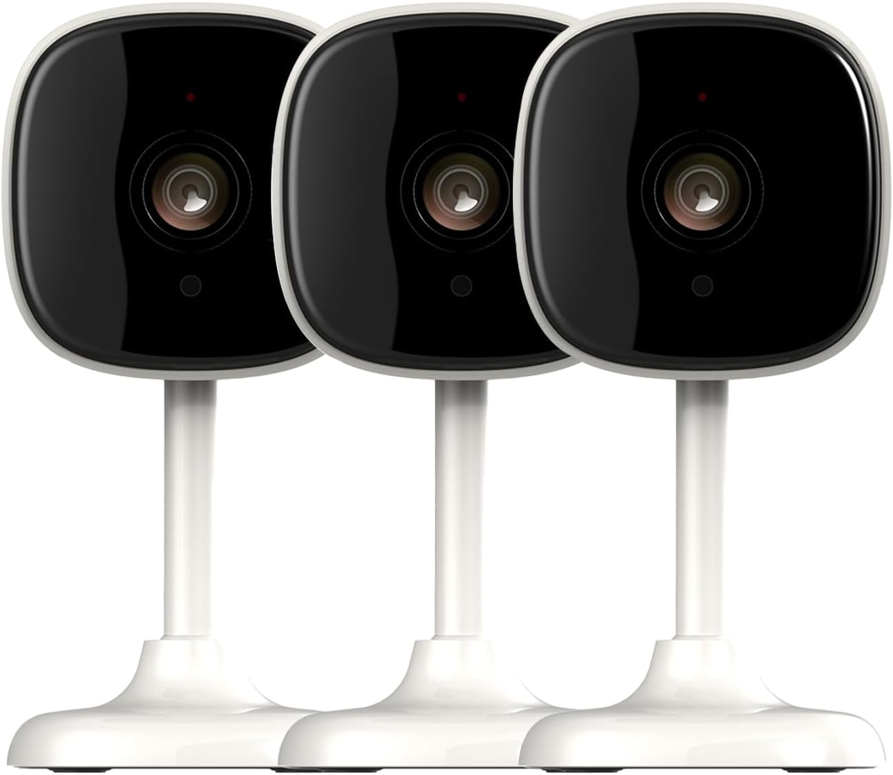 3 Pcs Inside Cameras for House, 2MP Home Security Camera Indoor