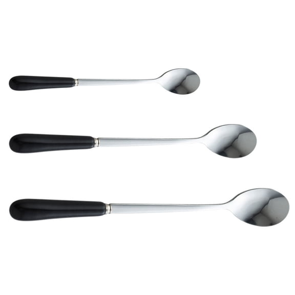 3 Pcs Jelly Spoon Stirring Spoons Ceramics Personality Home Attractive