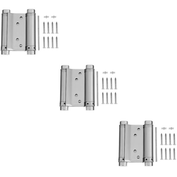 3 Pcs Kitchen Cabinet Hinges Fence -way Adjustable Door Warehouse