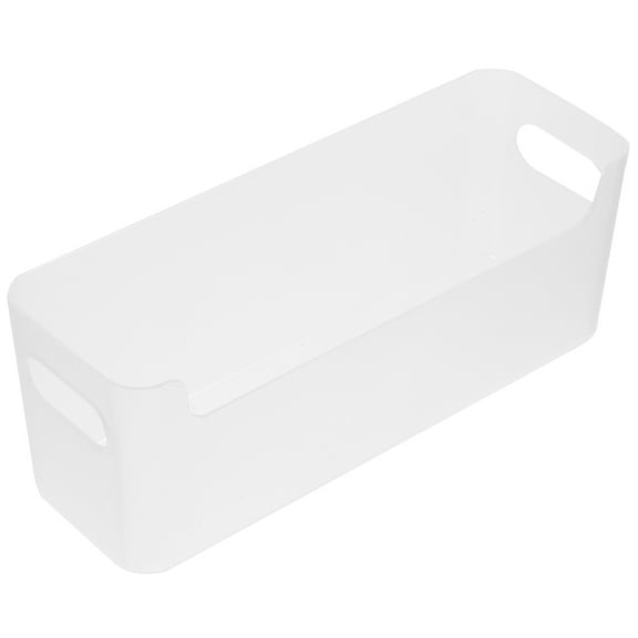 GOOHOCHY Egg Fridge Holder Vegetable Bins for Fridge Transparent Plastic 3pcs Small Size