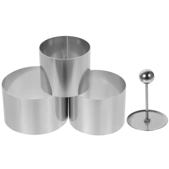 STRANDCHIC 3pcs Stainless Steel Cold Dish Shapers Easy Clean Use Home Cooking