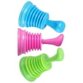 thumbnail image 1 of 3 Pcs Kitchen Sink Plug Sink Cleaner PVC Sink Plunger 17.50X10.50X10.50CM, 1 of 8