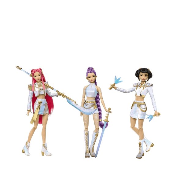 3 Pcs Korean Idol Anime Action Figures Set – Exquisite PVC Mini Character Figurines for Desk Decor, Collector Display, Christmas Birthday Gift for Fans