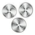 3 Pcs Law Mower Saw Blade 40 60 80 Teeth Alloy Steel Grass Trimmer