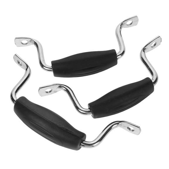 HINTRMENT 3Pcs Detachable Pot Lid Handles Sturdy Stainless Steel and Heat Resistant Bakelite