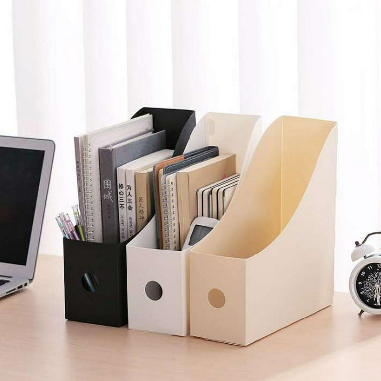 1 PCS File Paper Holder Desktop File Organizer for Books