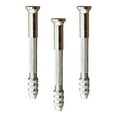 thumbnail image 1 of 3Pcs Manual Hand Drill for DIY Wood Plastic Projects with Alloy Steel Material Silver Color, 1 of 6