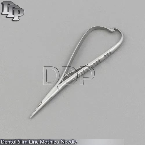3 Pcs Mathieu Slim Line Needle Holder Forceps Ligature Narrow Tip Plier