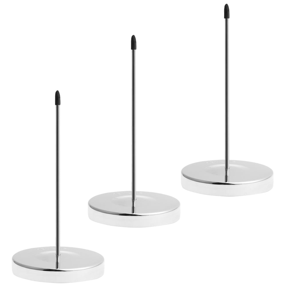 3 Pcs Memo Holder Spike Ticket Stabber Bill Insert Spindle Desk