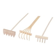 3 Pcs Mini Rakes Tool For Zen Garden Sand Bamboo Tabletop Meditation Feng Shui Decor For Home Office