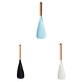 thumbnail image 1 of 3 Pcs Multifunction Spatula Spoon Set,Cooking Spoon For Nonstick Cookwares,Multi-Function Spatula Spoon,Nonstick Silicone Spoonula With Wooden Handle,Serving Spatula Spoon For Baking,2.75x11.41 in, 1 of 8