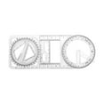 thumbnail image 1 of 3 Pcs Multifunctional Ruler Measuring Ruler Geometric Ruler Draft Ruler for Drawing, 1 of 8