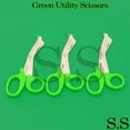 thumbnail image 1 of 3 Pcs New Green Utility Scissors 5.5" Multi-Purpose Diy Ems Emt Universal Shears, 1 of 2