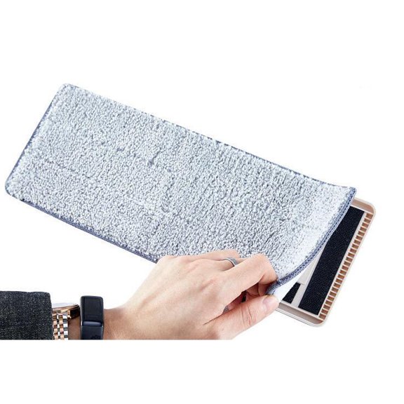 ULTNICE NonWash Mop Cloth with Premium Cotton for Home Cleaning Assorted Color 3pcs