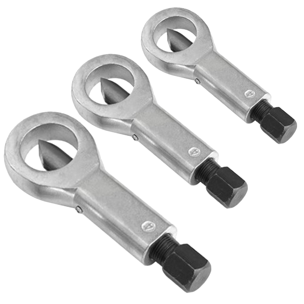 3 Pcs Nut Splitter Damaged Nut Remover Rusted Nut Removing Splitting
