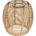 thumbnail image 1 of 3 Pcs Paper Rope Lamp Shades, 5.5 x 5.9 in DIY Woven Pendant Light Shade, Boho Lamp Shade with Metal Frame, Rustic Brown Lampshade for Bedroom, Living Room, Dining Room, 1 of 1