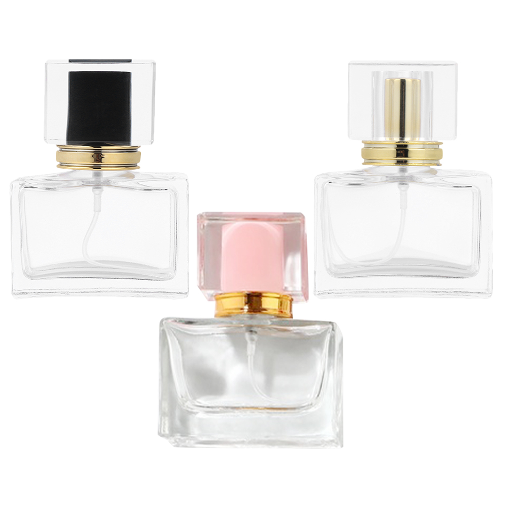 3 Pcs Perfume Dispenser Perfumes Travel Containers Sample Bottles Pocket Glass