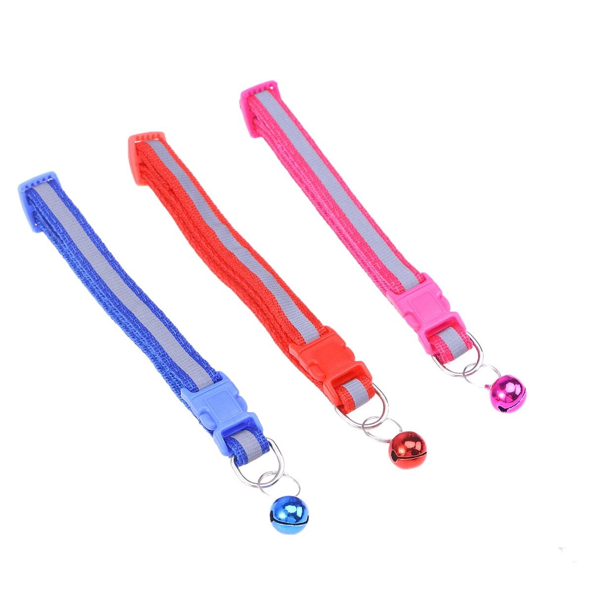 3 Pcs Pet Collar with Bell Fashionable Pet Collar Durable Pet Collar