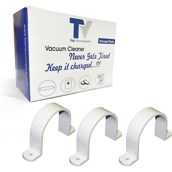 3 Pcs Pipe Strap Clamps,SCH 50mm(2") Plastic Conduit Strap 2 Holes PVC, Non-Metallic Pipe Clamps PVC Clamps