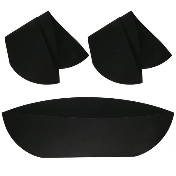 OFFIGAM 3Pcs Hanging Basket Liner Non Woven Fabric Planter Insert for DIY Garden Spaces
