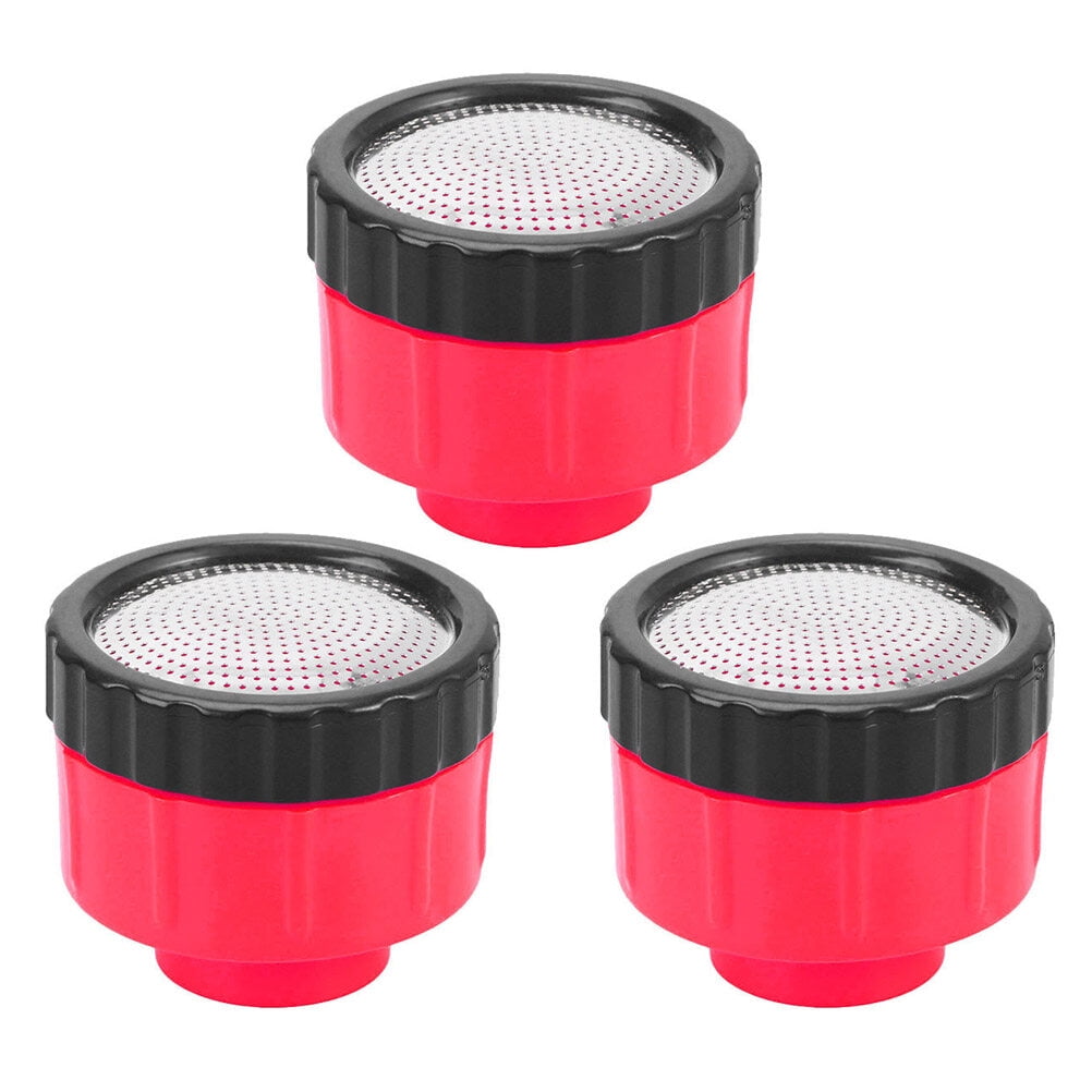 3 Pcs Plastic Water Breaker Nozzle with 400 Tiny Holes Stainless Steel
