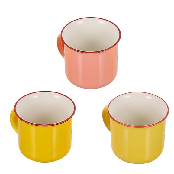 3 Pcs Porcelain Cup Coffee Espresso Child Ceramic Mug Durable Water Mini Ceramics