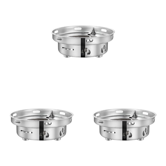 3 Pcs Portable Stove Windproof, Lightweight Outdoor Camping Furnace for Backpacking, Small Burner for Cooking and Heating, Backpacking and Camping