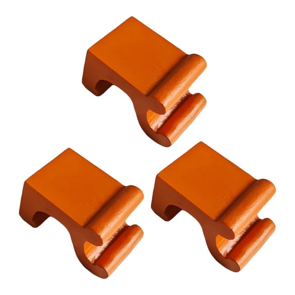 3 Pcs Pot Feet for Outdoor Planters, 2.52X1.61X1.54" Terracotta Pot Feet Risers, Invisible Plant Pot Elevators, NonScratch Pot Lifter Supports, WeatherResistant Planter Feet, Garden Accessories